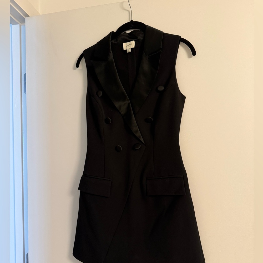 CAMI NYC tuxedo dress - Picture 5 of 6